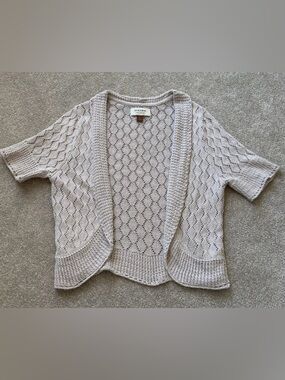 Bolero Style Knit Cardigan